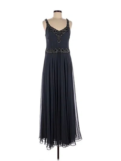 Pre-owned Jkara Cocktail Dress In Black