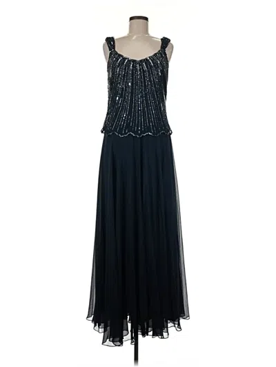Pre-owned Jkara Cocktail Dress In Blue