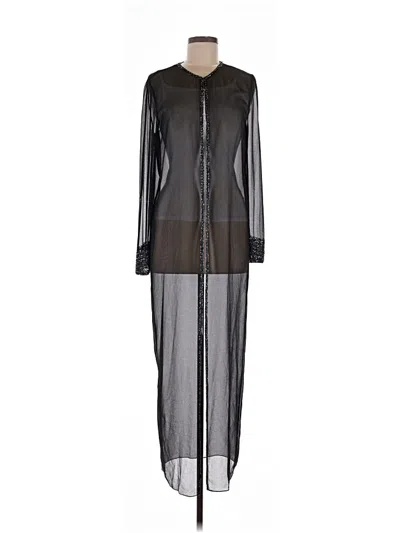 Pre-owned Jkara Kimono In Black