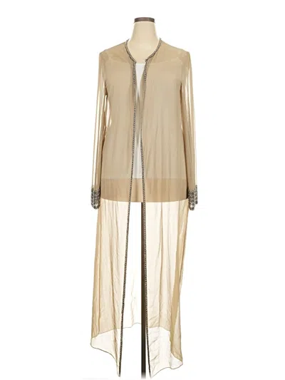 Pre-owned Jkara Kimono In Brown