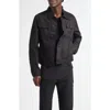 Jkeefer Jacob Type 3 Trucker Jacket In Black