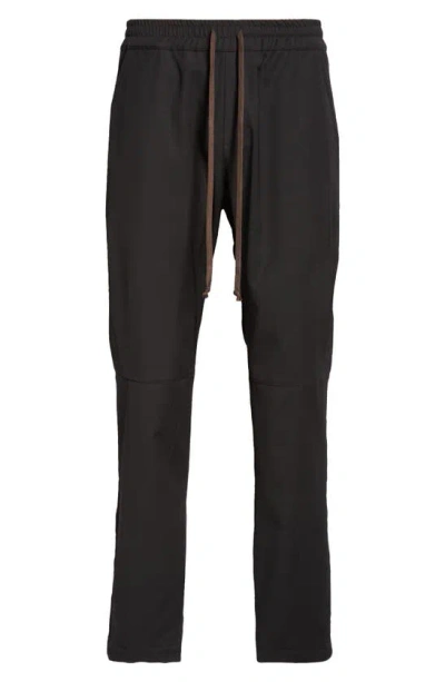 Jkeefer Moto Wool Pants In Black