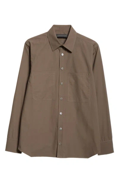 Jkeefer Stabb Button-up Shirt In Oxidized