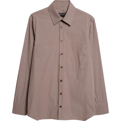 Jkeefer Stabb Button-up Shirt In Neutral