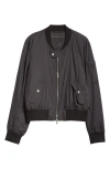 JKEEFER THREE-POCKET COTTON BOMBER JACKET