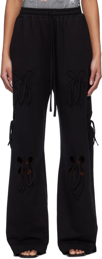 J.kim Black Petal Lounge Pants