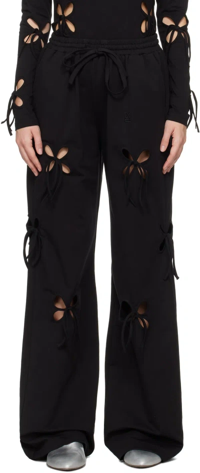 J.kim Black Petal Lounge Pants