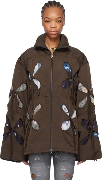J.kim Brown Anton Belinskiy Edition Bale Windbreaker Jacket