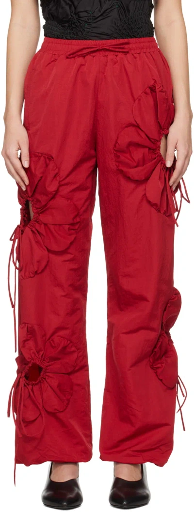J.kim Red Flower Lounge Pants