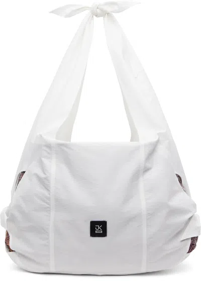 J.kim White Bale Bag
