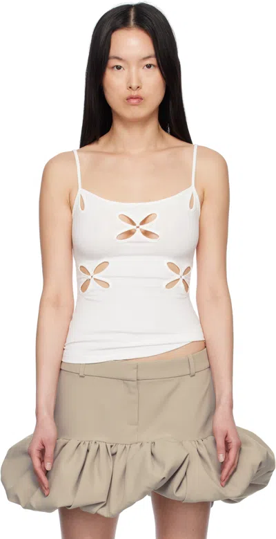 J.kim White Chilla Camisole