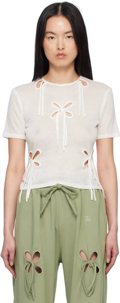 J.kim White Petal T-shirt