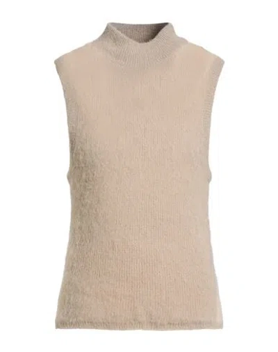 J.l - A.l _j. L - A. L_ Man Turtleneck Grey Size L Acrylic, Polyamide, Alpaca Wool In Neutral