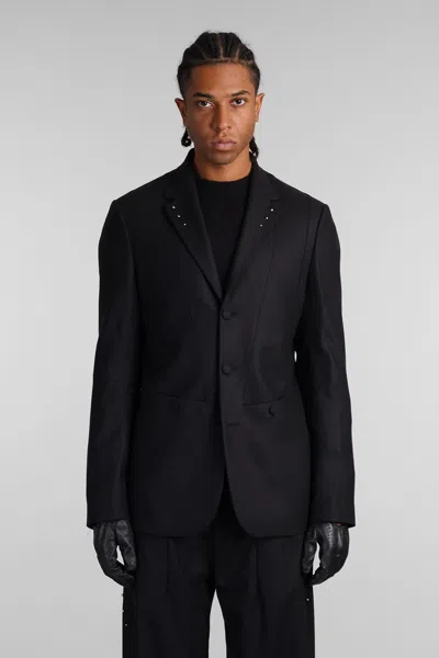 J.l-a.l Asset Blazer Blazer In Black Wool