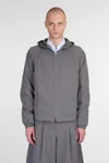 J.l-a.l Casual Jacket In Grey Polyester