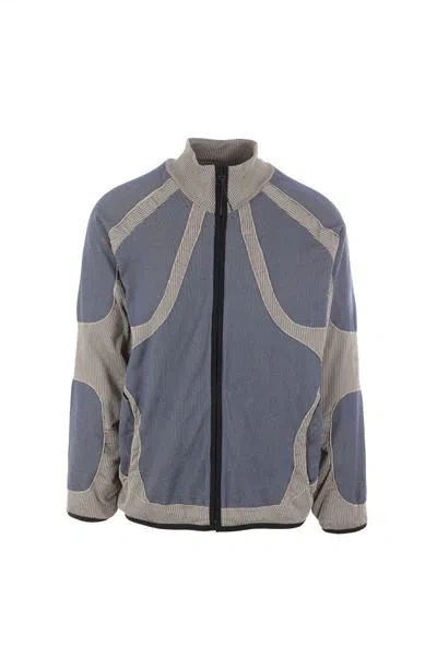 J.l-a.l Coats In Blue-grey