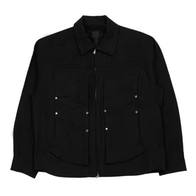 J.l-a.l Dais Jacket In Black In Nero