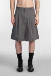 J.l-a.l Mica Short Shorts In Grey Polyester In Grey