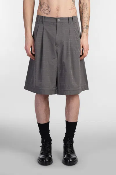 J.l-a.l Mica Short Shorts In Grey Polyester In Brown