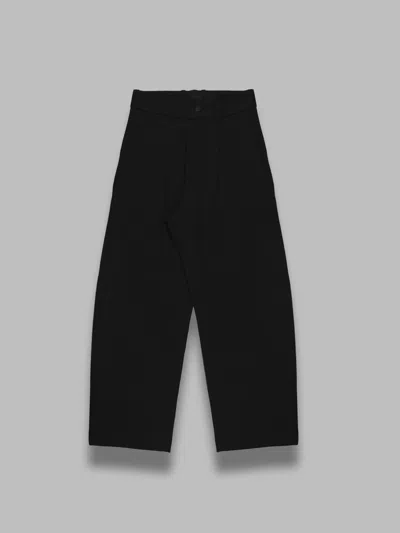 J.l-a.l Raisins Trousers In Black
