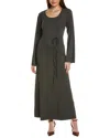 Jl Luxe Asymmetrical Tiered Maxi Dress In Blue