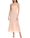 Jl Luxe Maxi Dress In Beige