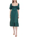 Jl Luxe Midi Dress In Green