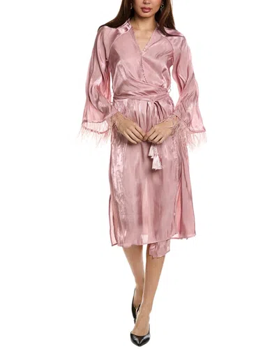 Jl Luxe Midi Dress In Pink