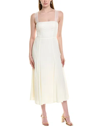 Jl Luxe Midi Dress In Yellow