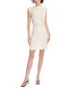 Jl Luxe Mock Neck Tank Dress In White