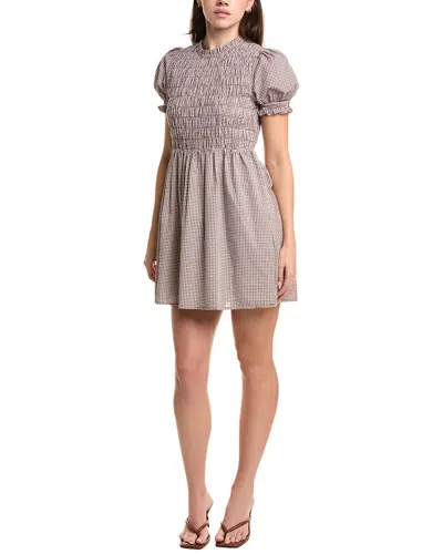 Jl Luxe Mini Dress In Brown