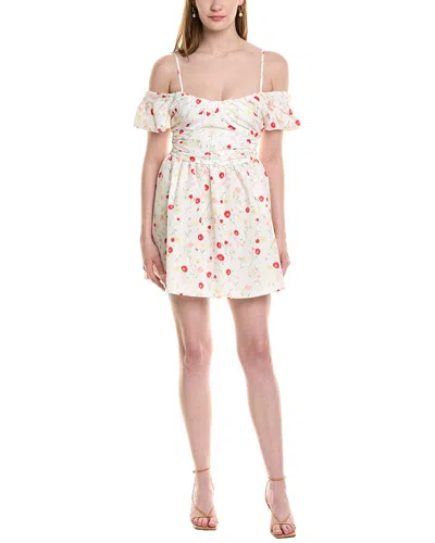 Jl Luxe Off-the -shoulder Mini Dress In White
