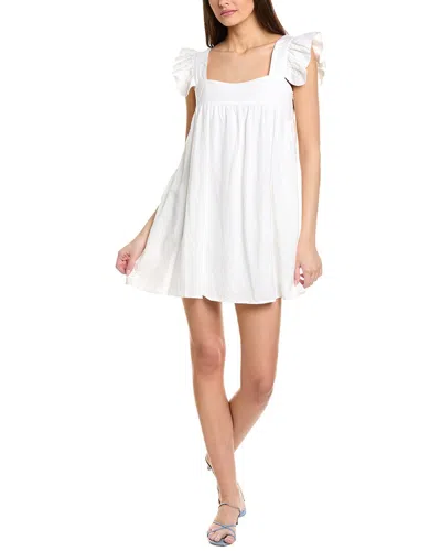 Jl Luxe Off-the-shoulder Mini Dress In White