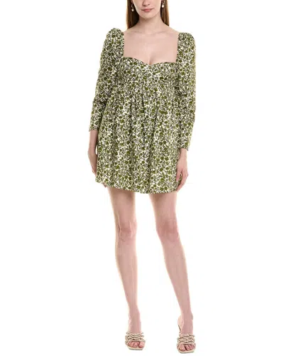 JL LUXE PUFF SLEEVE MINI DRESS