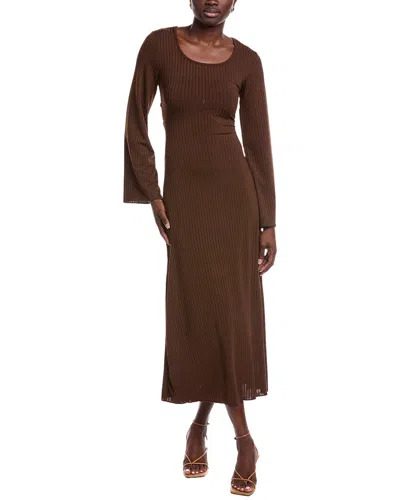 JL LUXE JL LUXE RIBBED MAXI DRESS