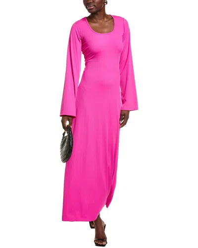 Jl Luxe Ribbed Maxi Sweaterdress
