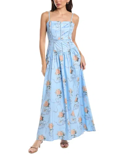 Jl Luxe Sleeveless Maxi Dress In Yellow
