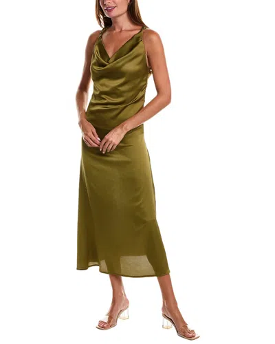 Jl Luxe Strappy Maxi Dress In Green