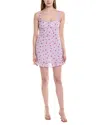 Jl Luxe Tie Shoulder Mini Dress