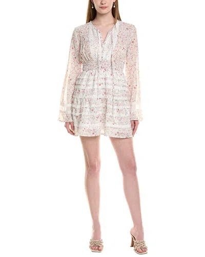 JL LUXE TIERED LACE MINI DRESS