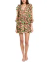 Jl Luxe Tiered Mini Dress In Pink