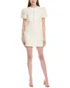 Jl Luxe Tweed Wool-blend Mini Dress