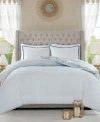 Jla Home Isla Reversible 3-pc. Duvet Cover Set, Full/queen In Blue