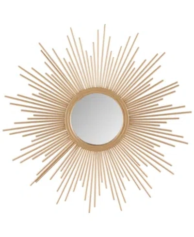 Jla Home Madison Park Fiore Sunburst Small Mirror In Gold