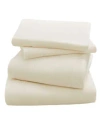 Jla Home Peak Performance 3m Scotchgard Micro Fleece 4 Pc Sheet Set Bedding In Grey