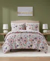 JLA HOME SAFFRON 3-PC. REVERSIBLE PRINTED COMFORTER SET, CREATED FOR MACY'S