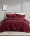 Jla Home Skye 4-pc. Comforter Sets In Dark Red