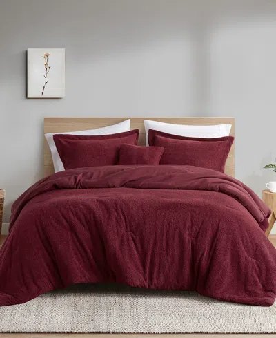 Jla Home Skye 4-pc. Comforter Sets In Dark Red