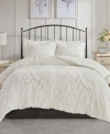 Jla Home Viola Damask 3-pc. Comforter Set, Full/queen In White