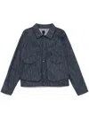 J.lal Mantle Denim Jacket In Blue